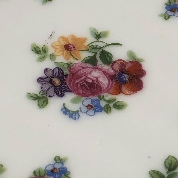 Schumann Bavaria Stamped Reticulated Bowl / Dish - Picture 9 of 11